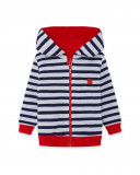 Sweat-shirt capuche en peluche avec fermeture éclair garçon Sweat-shirt capuche en peluche avec fermeture éclair garçon