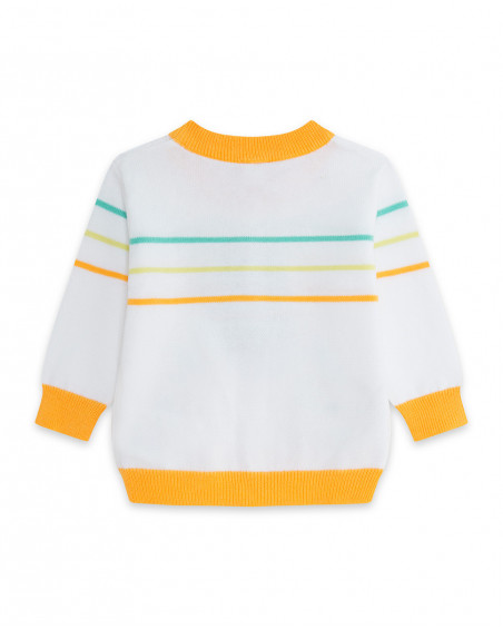 Veste en tricot boutons garçon beige picnic time Veste en tricot boutons garçon beige picnic time