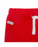 Bermuda en jersey lacets garçon rouge basicos kids Bermuda en jersey lacets garçon rouge basicos kids