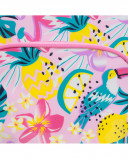 Sac à dos fleurs fille rose tahiti Sac à dos fleurs fille rose tahiti