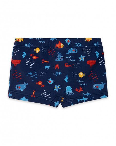 Boxer imprimé garçon bleu red submarine Boxer imprimé garçon bleu red submarine