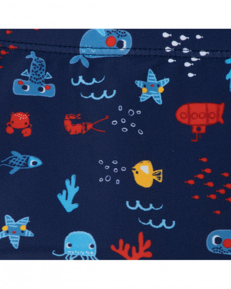 Boxer imprimé garçon bleu red submarine Boxer imprimé garçon bleu red submarine