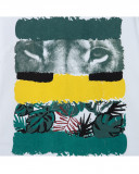 Tee-shirt et bermuda en jersey lacets garçon blanche jungle Tee-shirt et bermuda en jersey lacets garçon blanche jungle