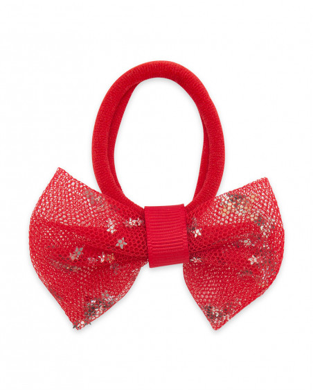 élastique cheveux lien fille rouge red submarine
