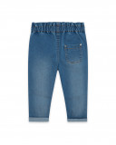 Pantalon en jeans coeurs fille bleu smile today Pantalon en jeans coeurs fille bleu smile today