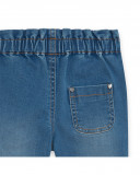 Pantalon en jeans coeurs fille bleu smile today Pantalon en jeans coeurs fille bleu smile today