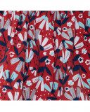 Jupe en jersey fleurs fille rouge sea lovers Jupe en jersey fleurs fille rouge sea lovers