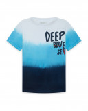 Tee-shirt en jersey message garçon bleu surf club Tee-shirt en jersey message garçon bleu surf club