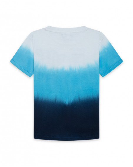 Tee-shirt en jersey message garçon bleu surf club Tee-shirt en jersey message garçon bleu surf club