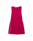 Robe en jersey bretelles fille rose island Robe en jersey bretelles fille rose island