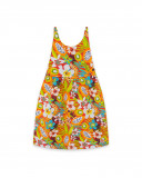 Robe en jersey bretelles fille orange summer festival Robe en jersey bretelles fille orange summer festival
