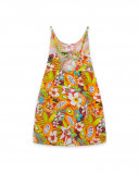 Robe en jersey bretelles fille orange summer festival Robe en jersey bretelles fille orange summer festival