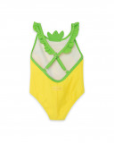 Maillot de bain fleurs fille jaune funcactus Maillot de bain fleurs fille jaune funcactus