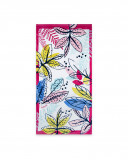 Serviette imprimée fille blanche island Serviette imprimée fille blanche island