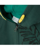 Sweat-shirt en peluche avec fermeture éclair garçon vert jungle Sweat-shirt en peluche avec fermeture éclair garçon vert jungle