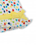 Bonnet en jersey coeurs fille blanche hi! sunshine Bonnet en jersey coeurs fille blanche hi! sunshine