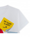 T-shirt postit happy message T-shirt postit happy message