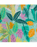Robe en jeans et tee-shirt imprimée fille gris in the jungle Robe en jeans et tee-shirt imprimée fille gris in the jungle