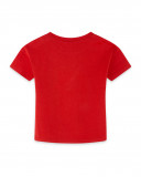 Tee-shirt en jersey poche garçon rouge fruitty time Tee-shirt en jersey poche garçon rouge fruitty time