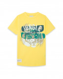 Tee-shirt en jersey message garçon jaune jungle street Tee-shirt en jersey message garçon jaune jungle street