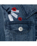 Veste en jeans avec poches fille bleu sea lovers Veste en jeans avec poches fille bleu sea lovers