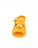 Sandales cuirette fleur fille orange picnic time Sandales cuirette fleur fille orange picnic time
