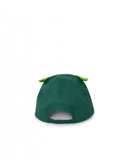 Visera en sergé oreilles garçon vert in the jungle Visera en sergé oreilles garçon vert in the jungle