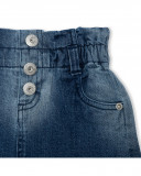 Short en jeans boutons fille bleu sea lovers Short en jeans boutons fille bleu sea lovers