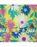 Robe en popeline fleurs fille vert ready to bloom Robe en popeline fleurs fille vert ready to bloom