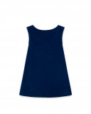 Tee-shirt en jersey bretelles fille bleu sea lovers Tee-shirt en jersey bretelles fille bleu sea lovers