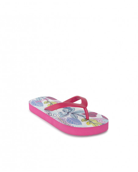 Tongs imprimées fille rose island Tongs imprimées fille rose island