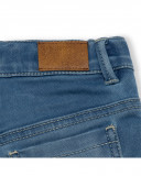 Short en jeans avec poches fille bleu basicos kids Short en jeans avec poches fille bleu basicos kids