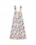 Maman robe en popeline fleurs fille bleu enjoy the sun Maman robe en popeline fleurs fille bleu enjoy the sun