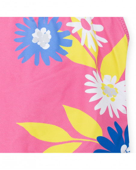 Maillot de bain volants fille rose ready to bloom Maillot de bain volants fille rose ready to bloom