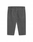 Pantalon en jeans boutons fille gris in the jungle Pantalon en jeans boutons fille gris in the jungle