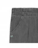 Pantalon en jeans boutons fille gris in the jungle Pantalon en jeans boutons fille gris in the jungle