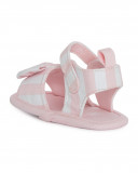Sandales en popeline lien fille rose so cute Sandales en popeline lien fille rose so cute