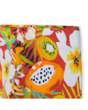 Leggings en jersey imprimé fille orange summer festival Leggings en jersey imprimé fille orange summer festival