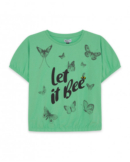 T-shirt bee eco gardener T-shirt bee eco gardener