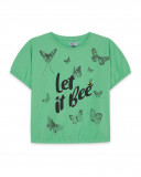 T-shirt bee eco gardener T-shirt bee eco gardener