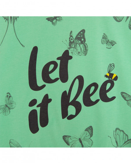T-shirt bee eco gardener T-shirt bee eco gardener
