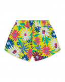 Short en jersey fleurs fille vert ready to bloom Short en jersey fleurs fille vert ready to bloom
