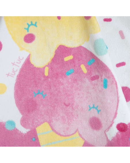 Poncho glace fille blanche icy and sweet Poncho glace fille blanche icy and sweet
