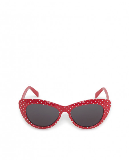 Lunettes de soleil points fille rouge sunglasses Lunettes de soleil points fille rouge sunglasses