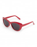 Lunettes de soleil points fille rouge sunglasses Lunettes de soleil points fille rouge sunglasses