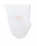 Grenouillère en jersey long avec pieds fille rose so cute Grenouillère en jersey long avec pieds fille rose so cute