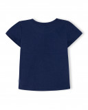 Tee-shirt en jersey crocodile garçon marine basicos baby Tee-shirt en jersey crocodile garçon marine basicos baby