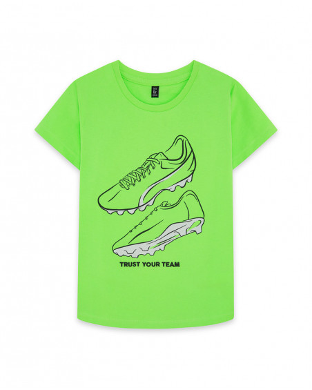 T-shirt boots one team T-shirt boots one team