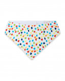 Bandana en jersey coeurs fille blanche hi! sunshine Bandana en jersey coeurs fille blanche hi! sunshine