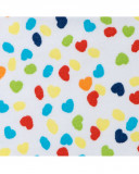 Bandana en jersey coeurs fille blanche hi! sunshine Bandana en jersey coeurs fille blanche hi! sunshine